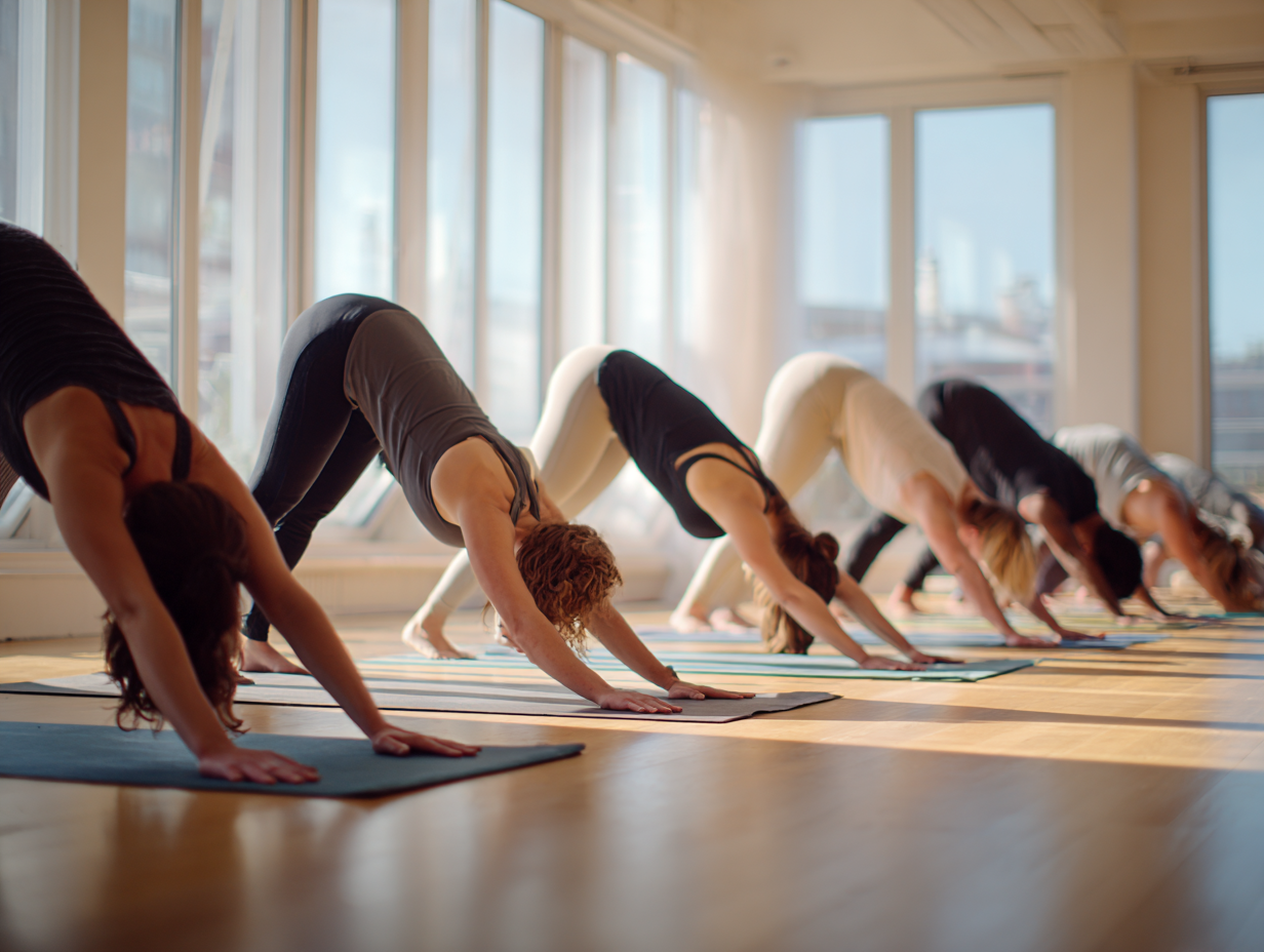 Йога практика на природі